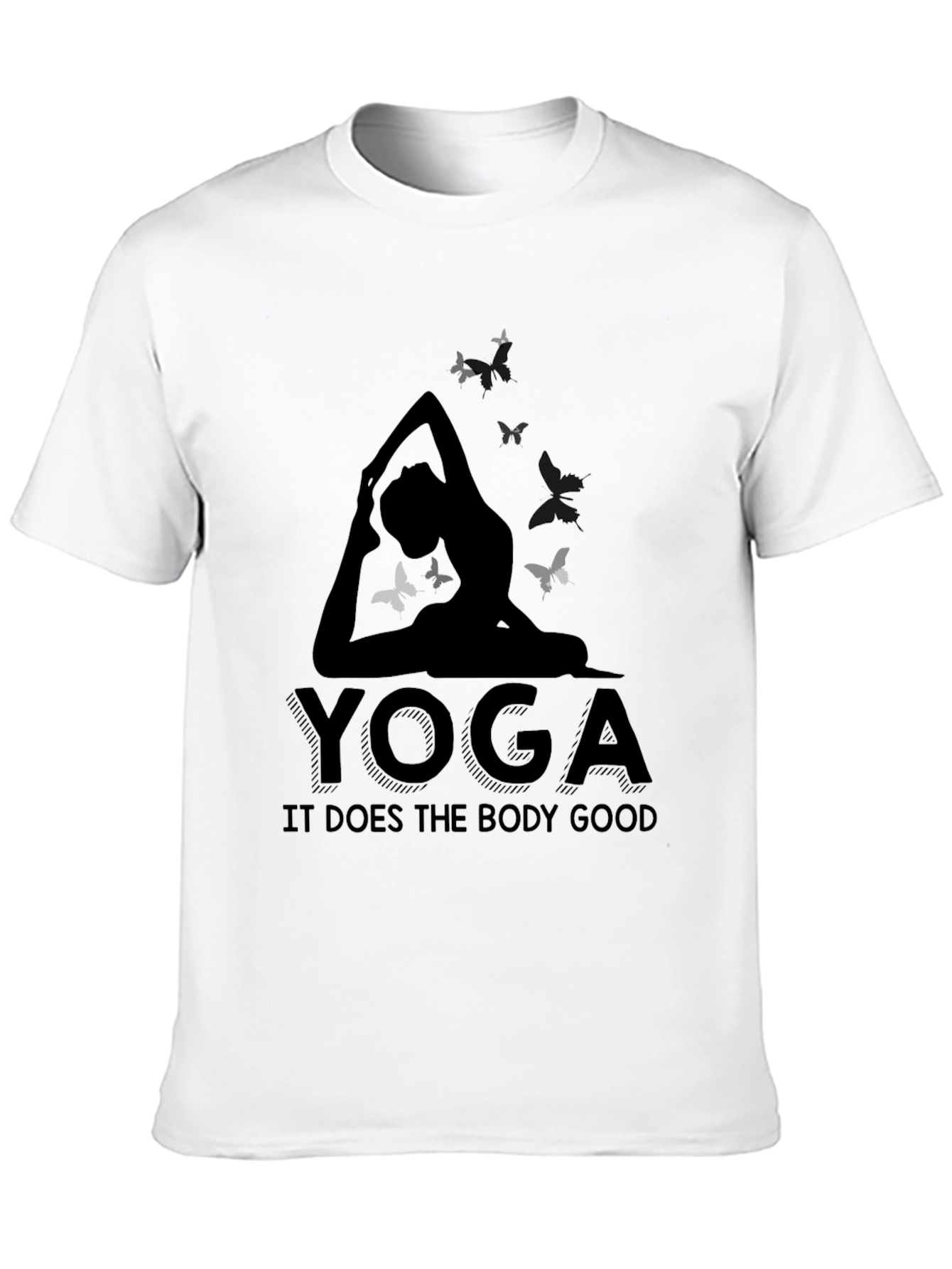 Yoga Silhouette T-Shirt - It Does The Body Good!