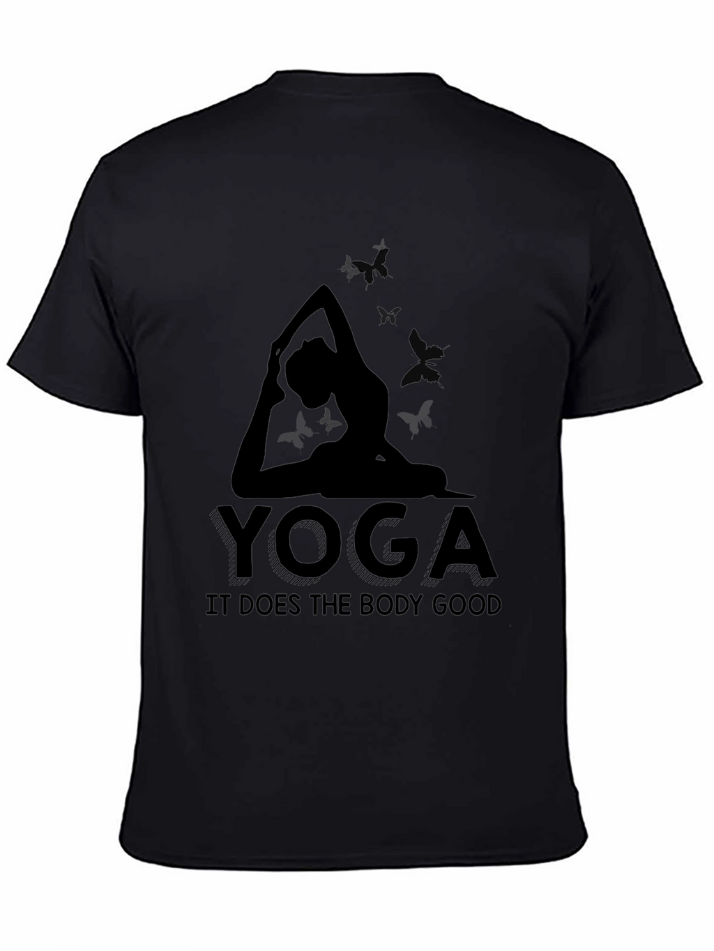 Yoga Silhouette T-Shirt - It Does The Body Good!