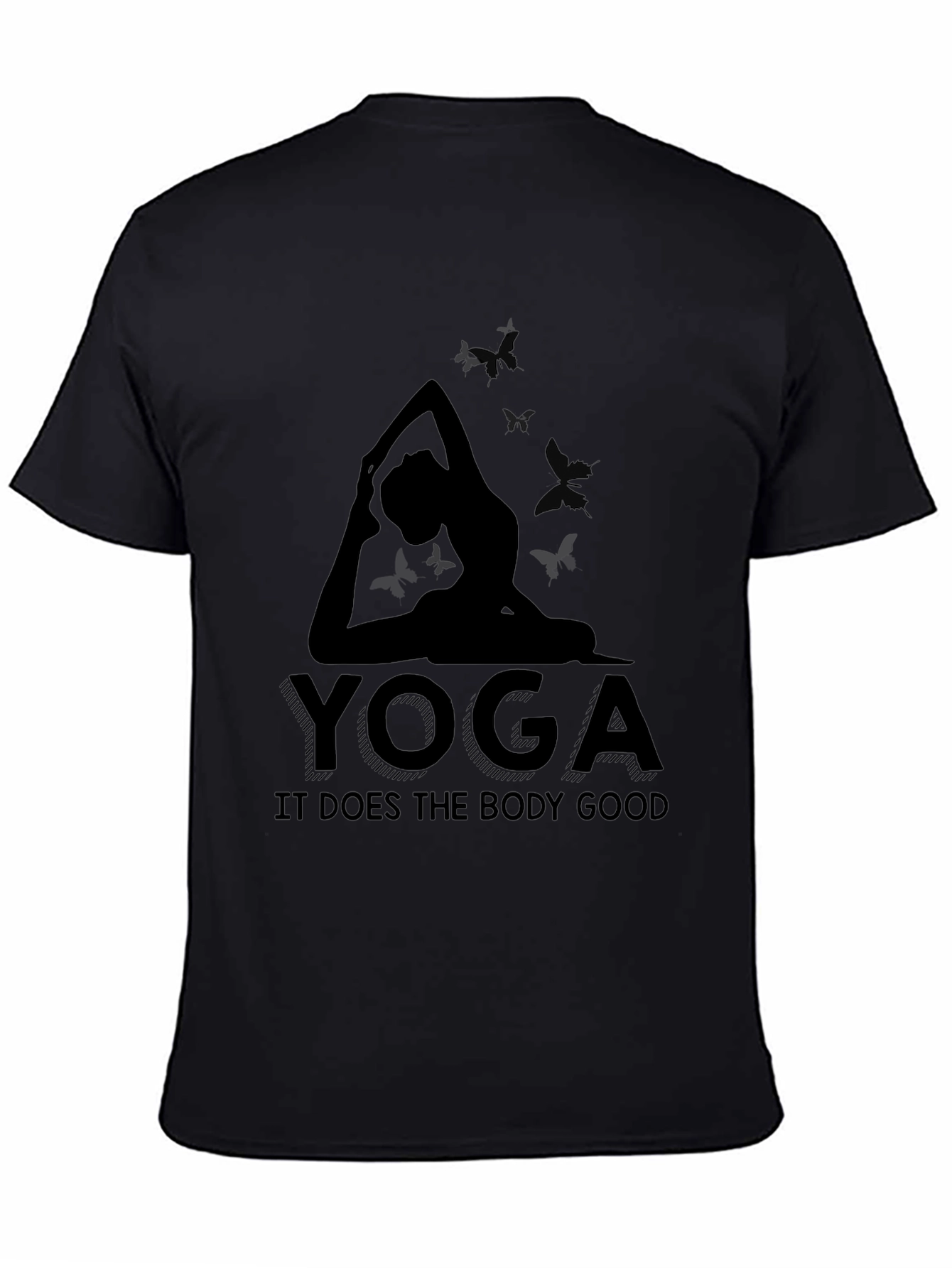 Yoga Silhouette T-Shirt - It Does The Body Good!