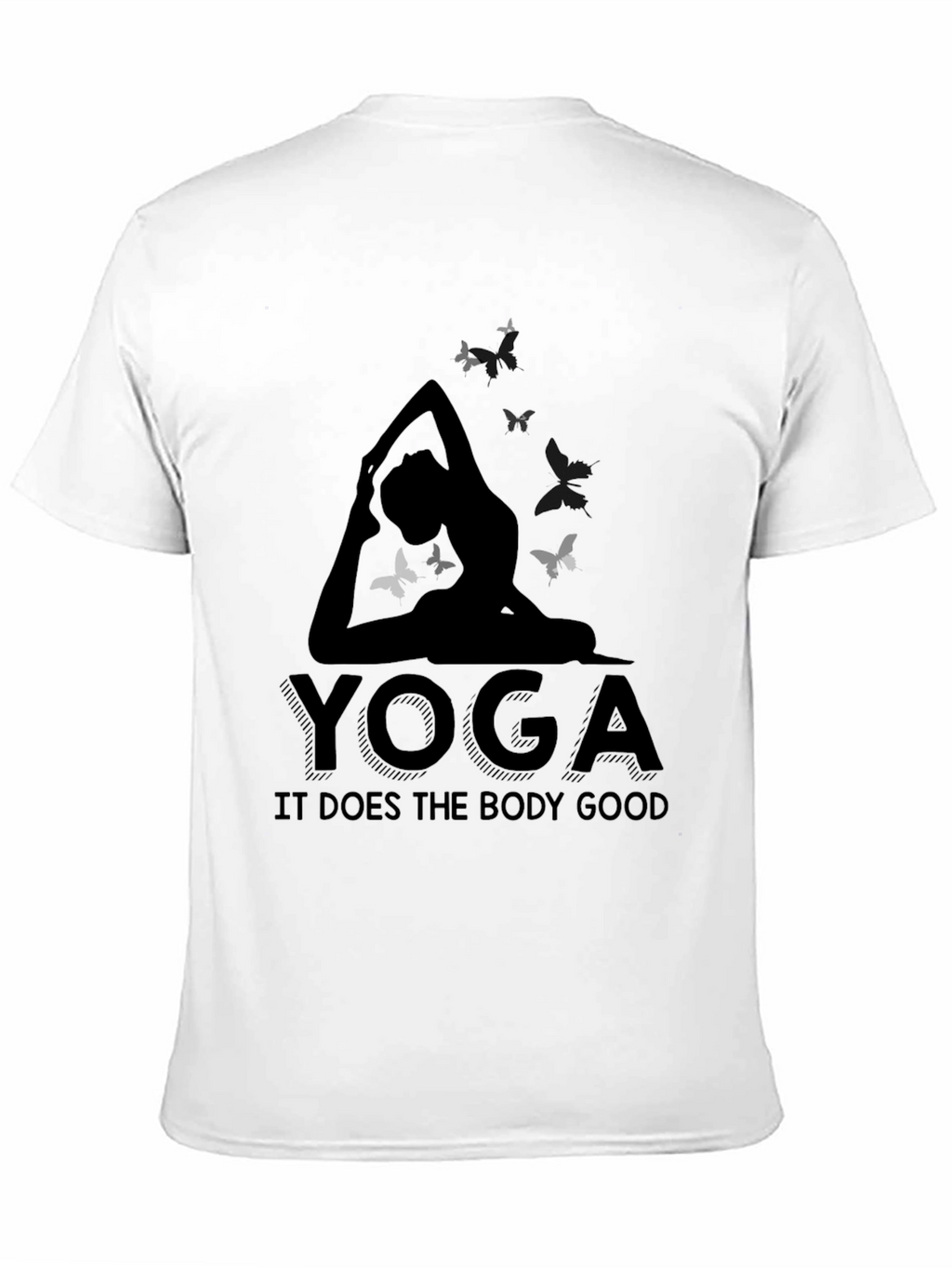 Yoga Silhouette T-Shirt - It Does The Body Good!