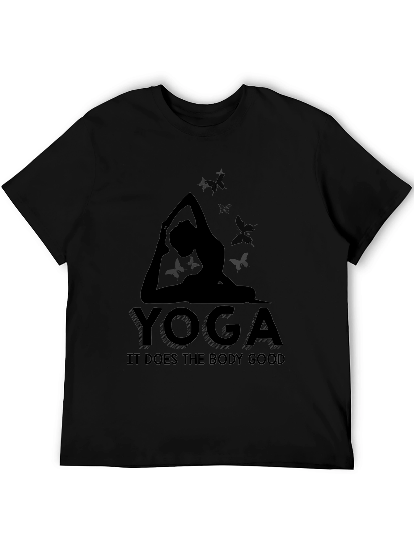 Yoga Silhouette T-Shirt - It Does The Body Good!