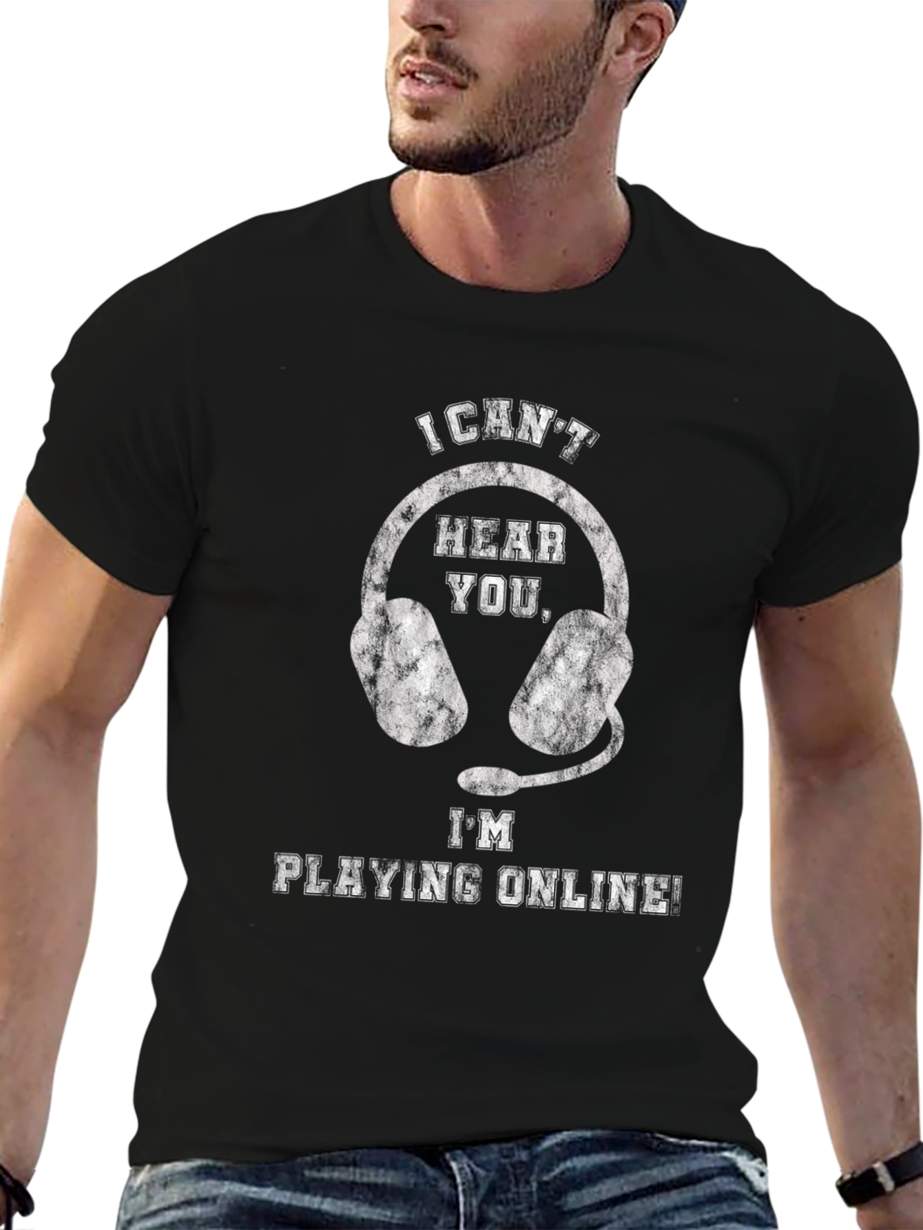 Gamer T-Shirt - I Cant Hear You