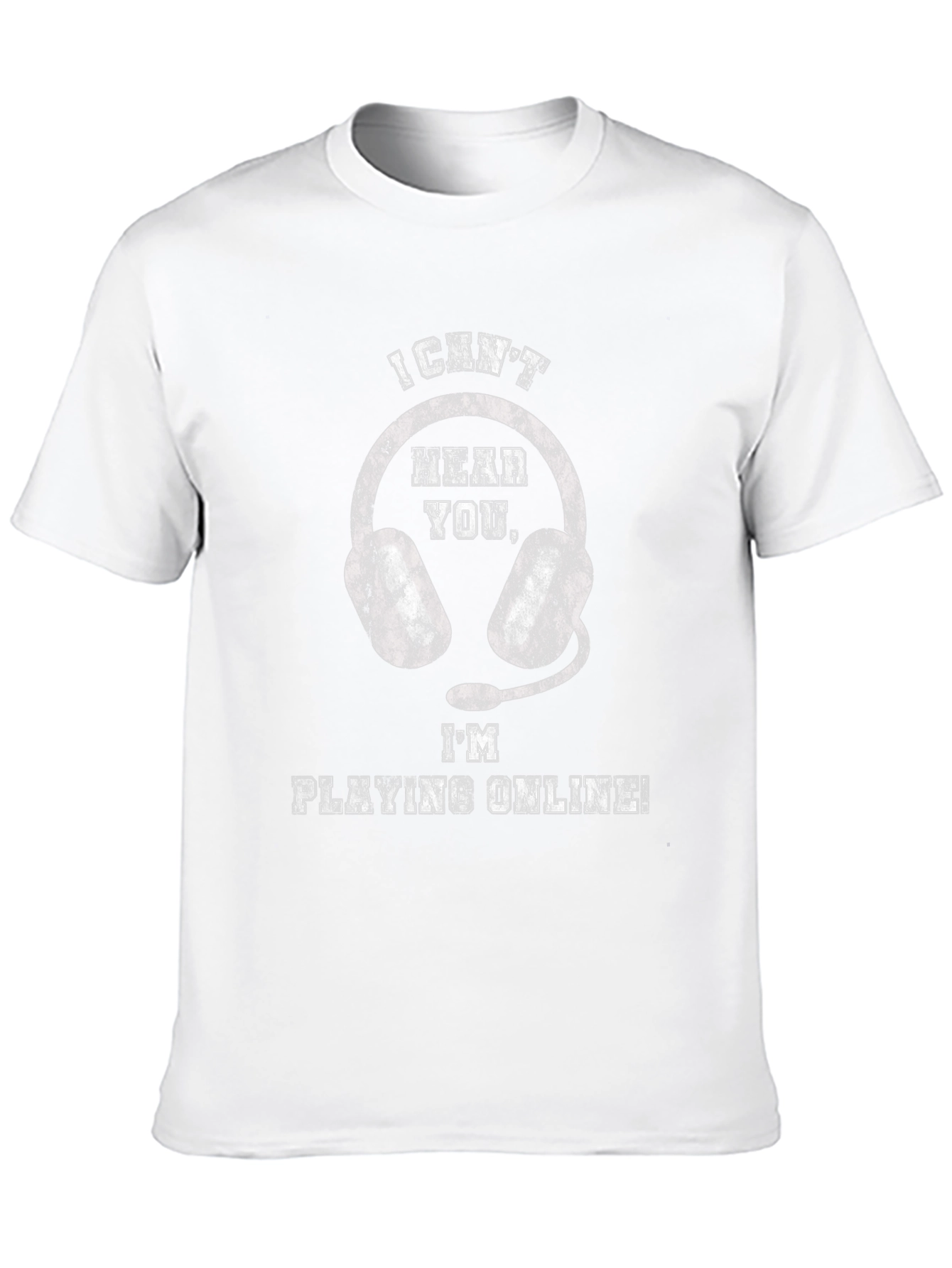 Gamer T-Shirt - I Cant Hear You
