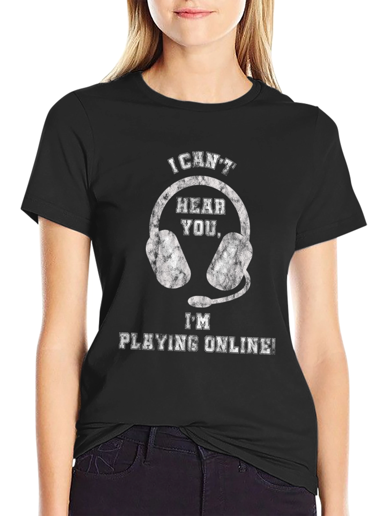 Gamer T-Shirt - I Cant Hear You