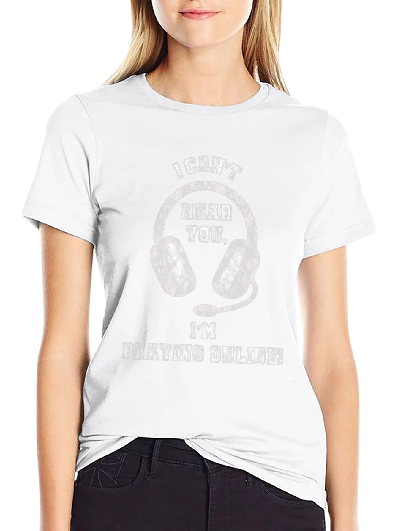 Gamer T-Shirt - I Cant Hear You