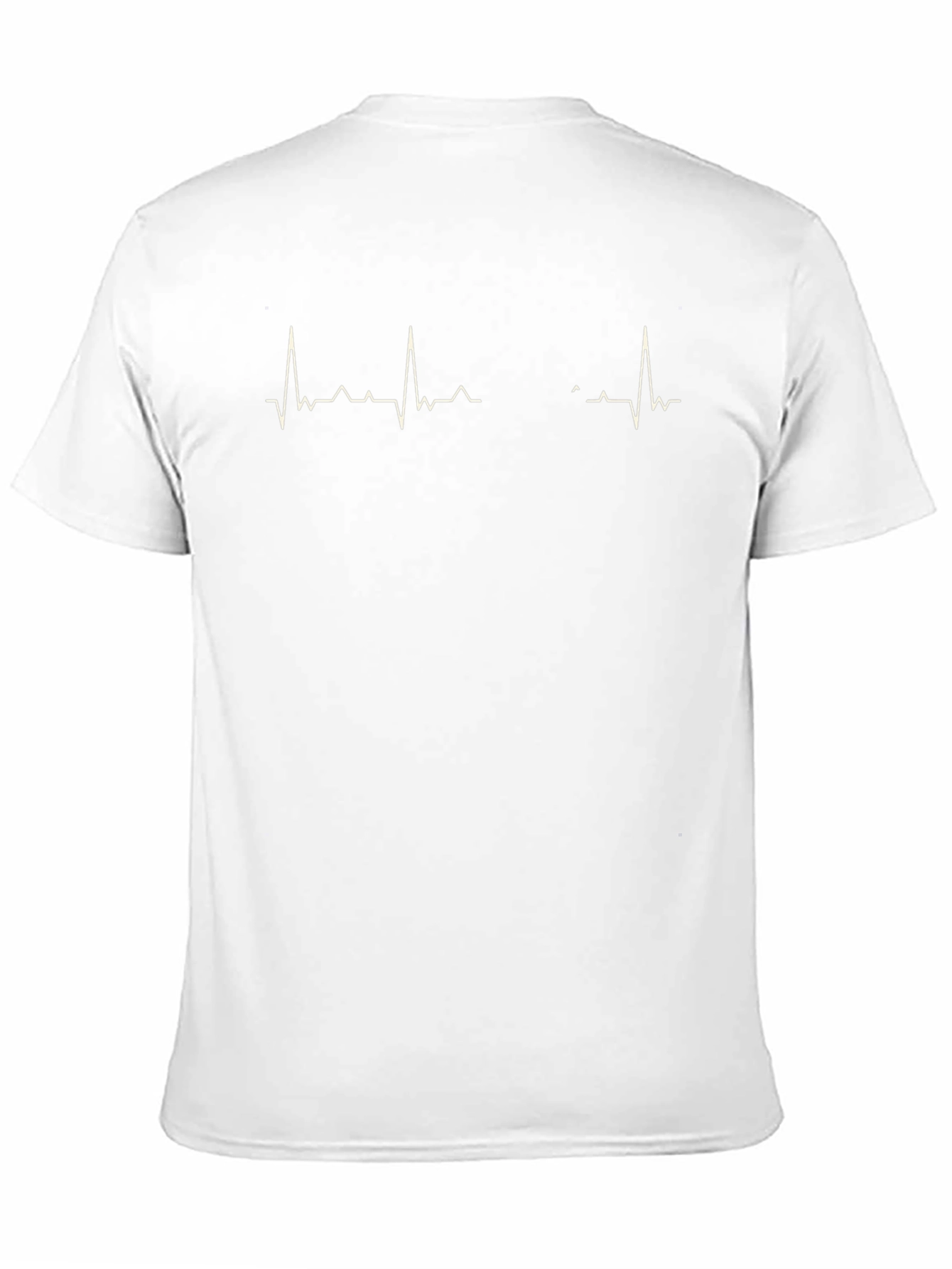 Heartbeat Pulse Graphic T-Shirt - Black