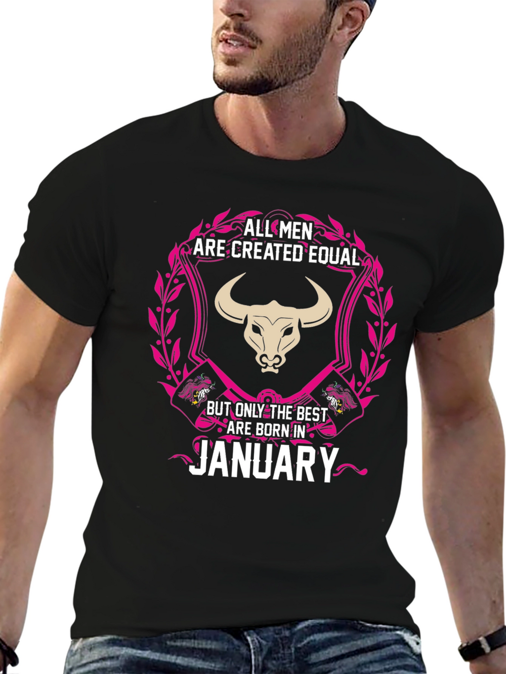 Best Men Born In January T-Shirt