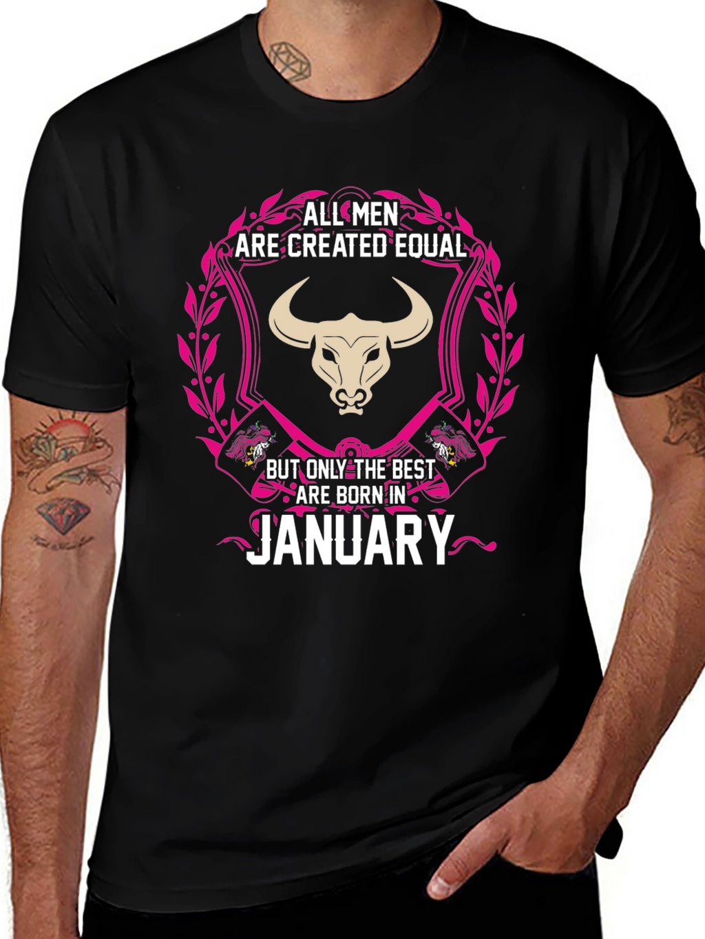 Best Men Born In January T-Shirt