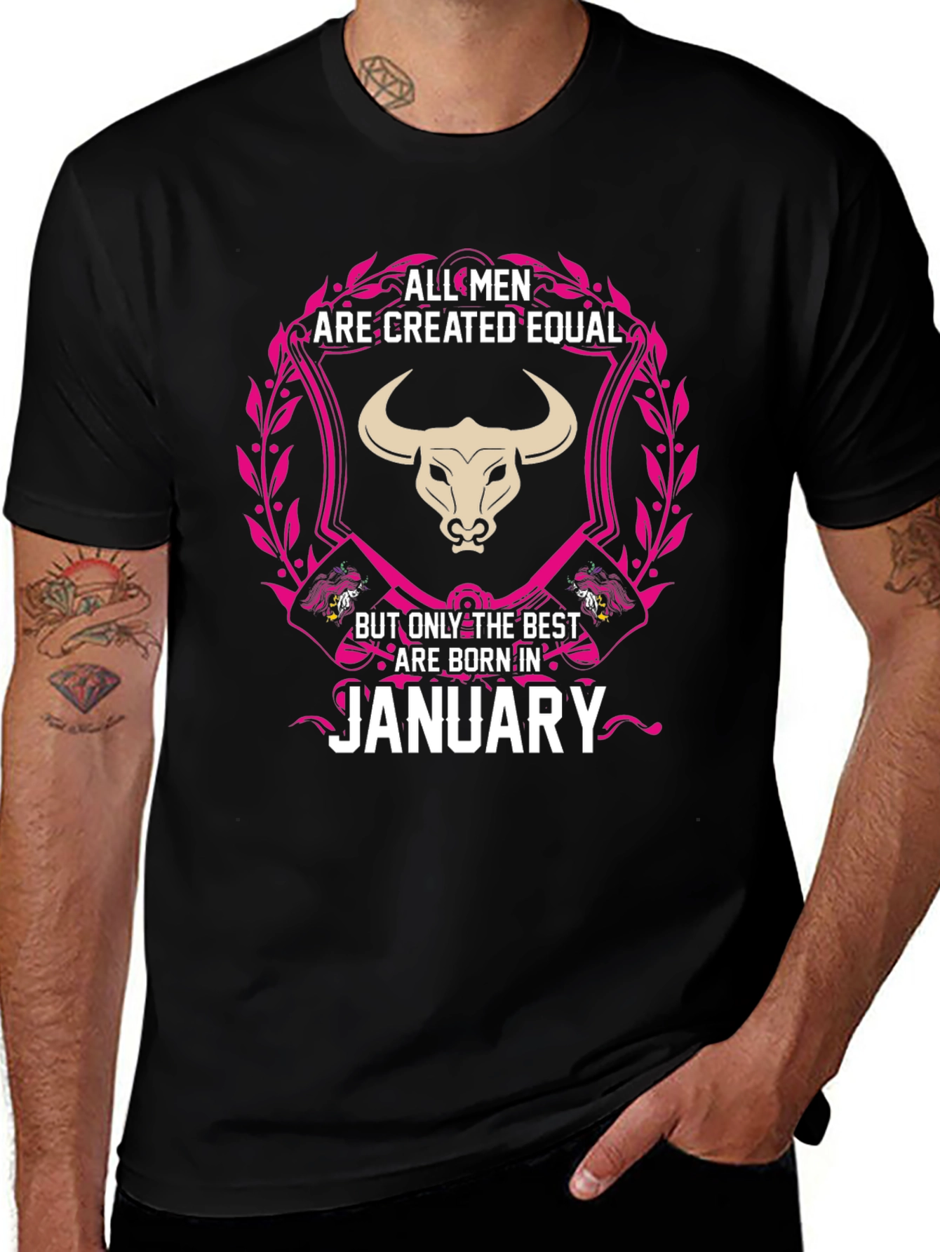 Best Men Born In January T-Shirt
