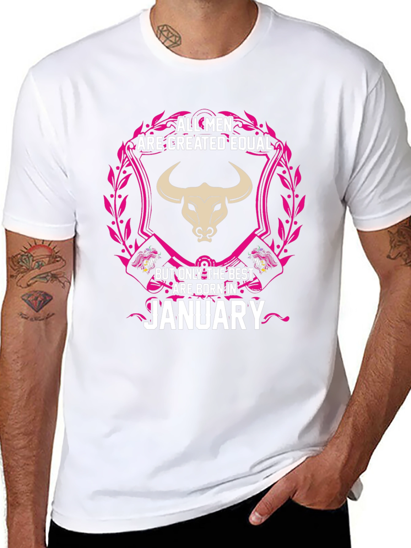 Best Men Born In January T-Shirt