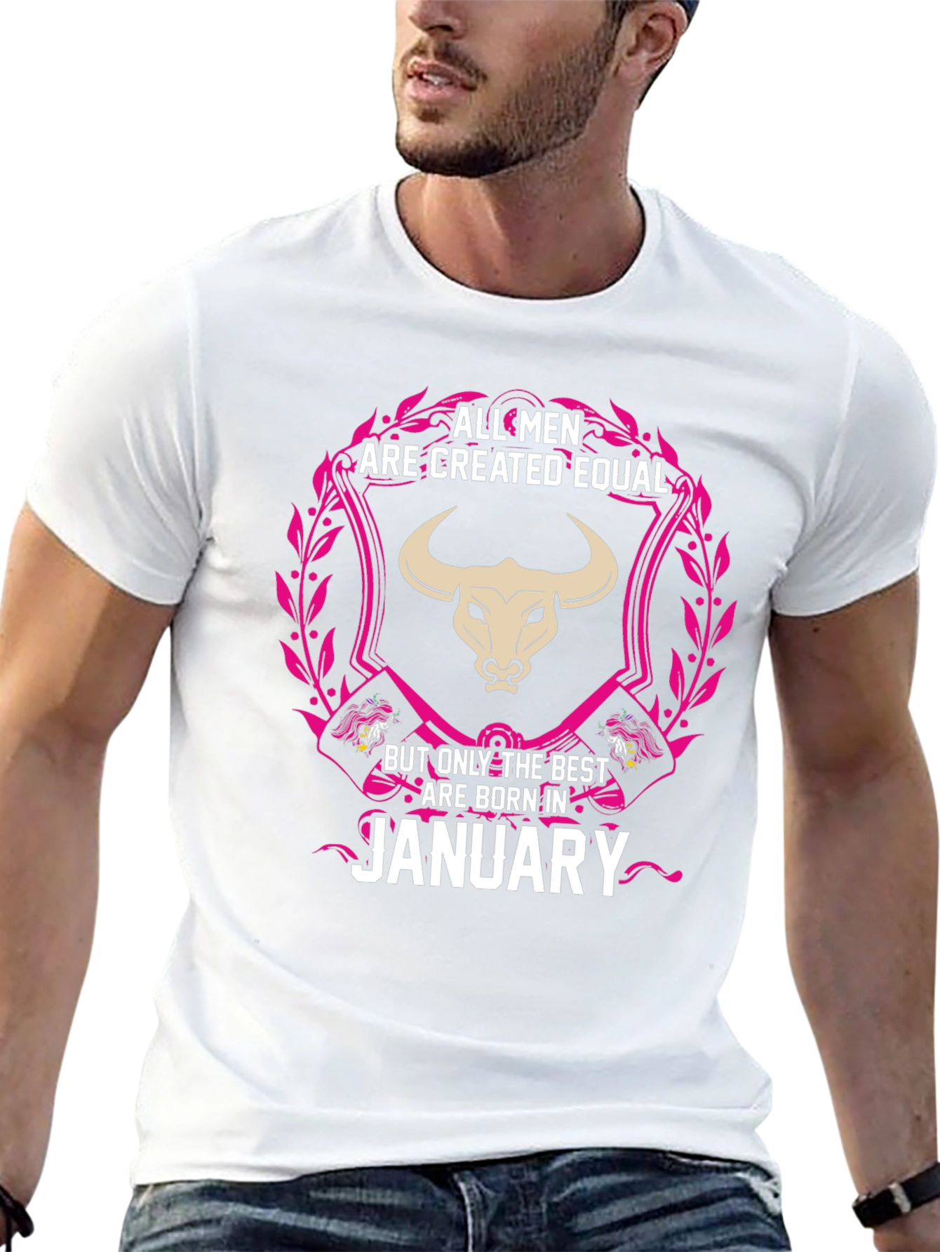 Best Men Born In January T-Shirt