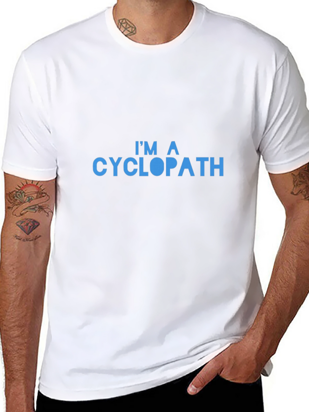 Cyclopath T-Shirt -  Cycling Humor Tee
