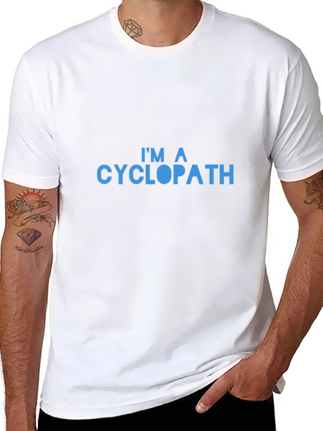 Cyclopath T-Shirt -  Cycling Humor Tee