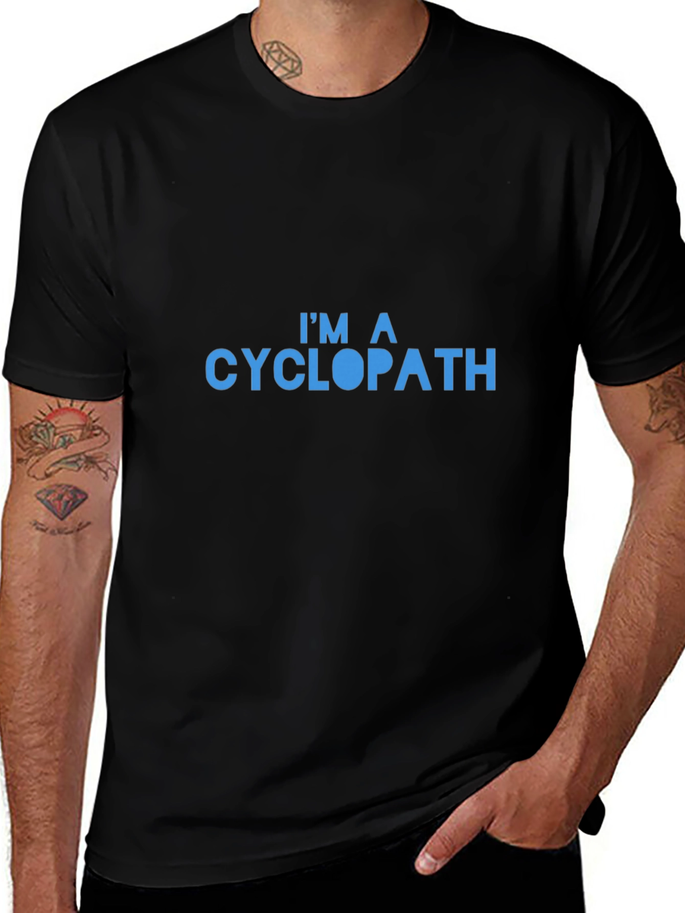 Cyclopath T-Shirt -  Cycling Humor Tee