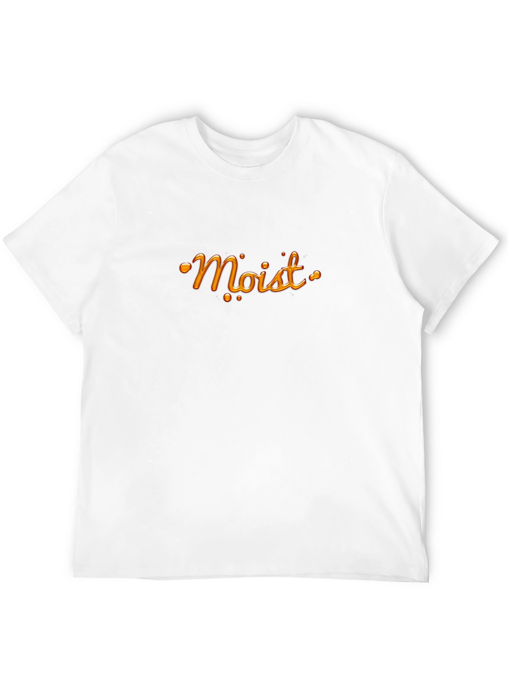 Moist Graphic Print Black T-Shirt