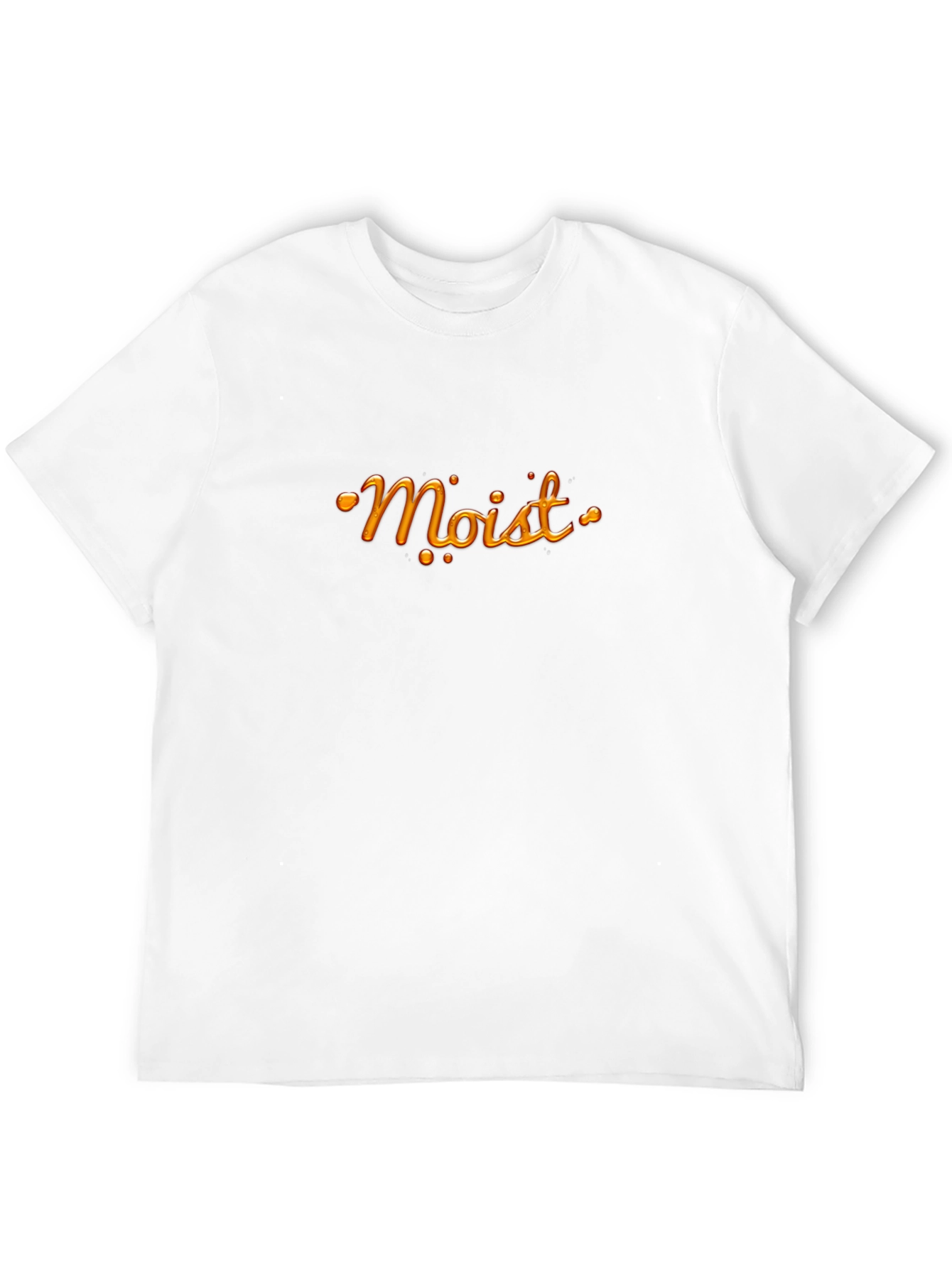 Moist Graphic Print Black T-Shirt