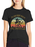 Dark Desert Highway Halloween T-Shirt