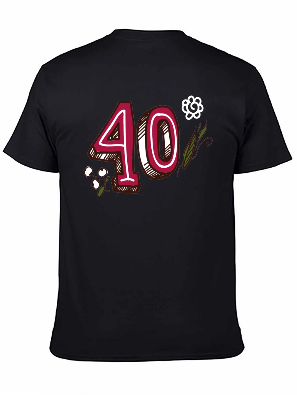 Fun 40th Birthday Graphic Tee