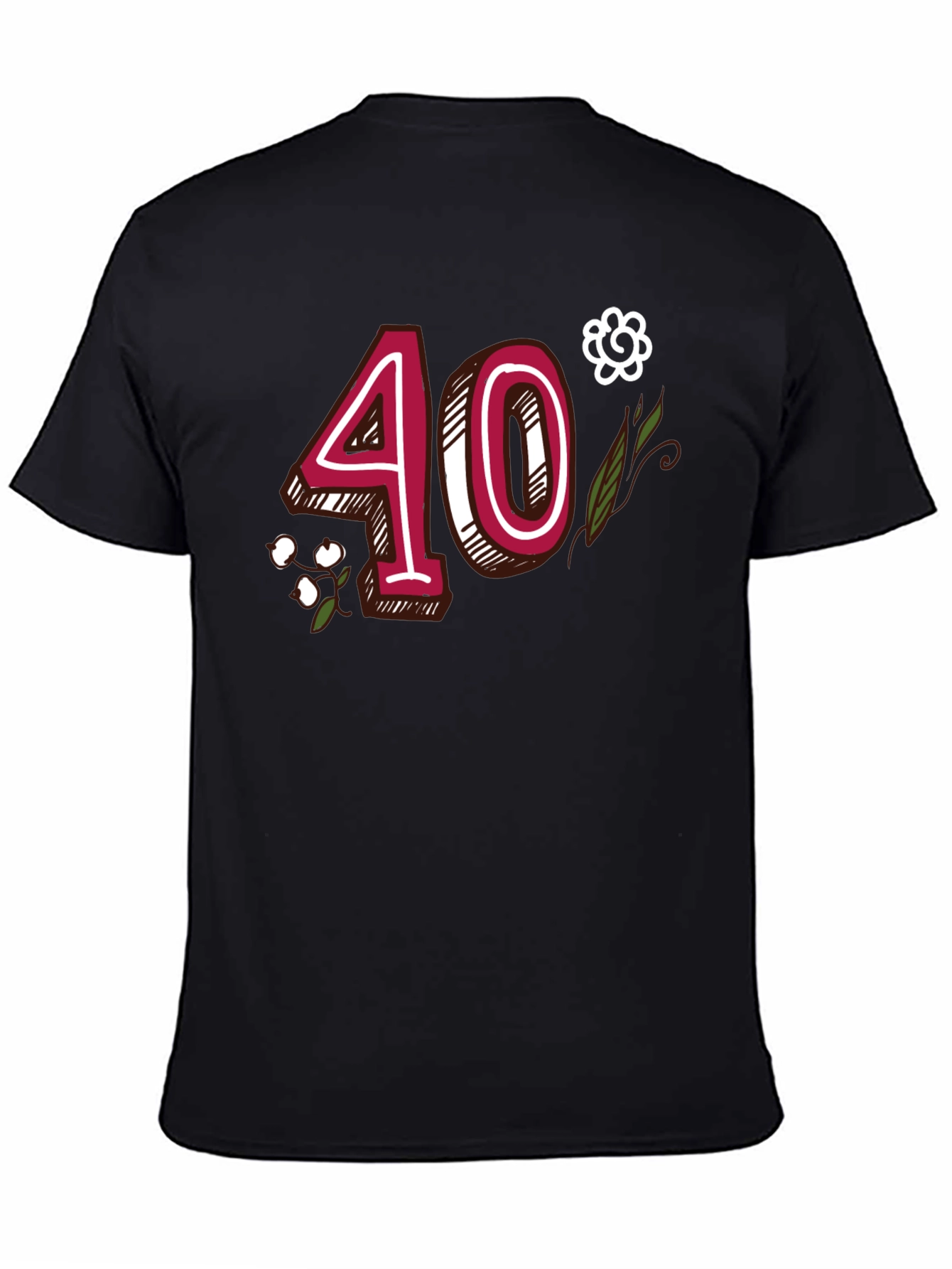 Fun 40th Birthday Graphic Tee