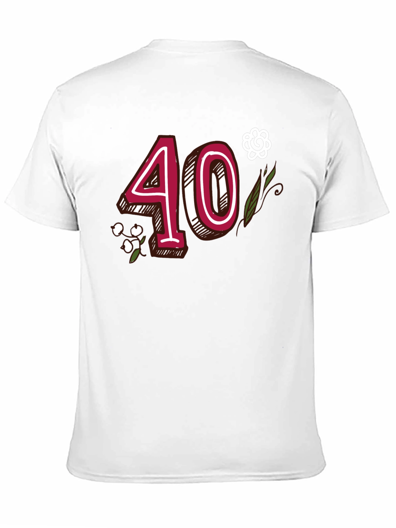 Fun 40th Birthday Graphic Tee