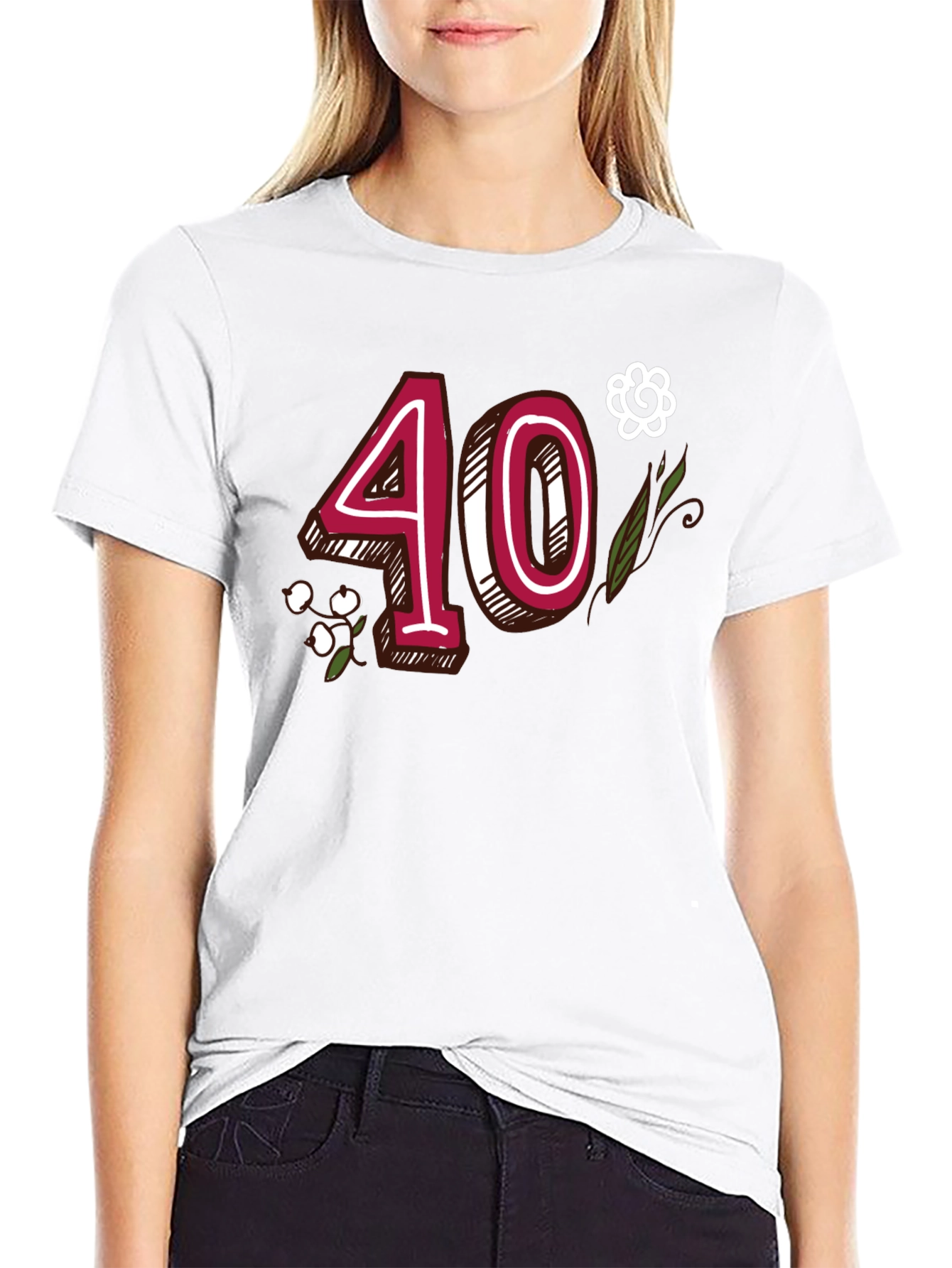 Fun 40th Birthday Graphic Tee