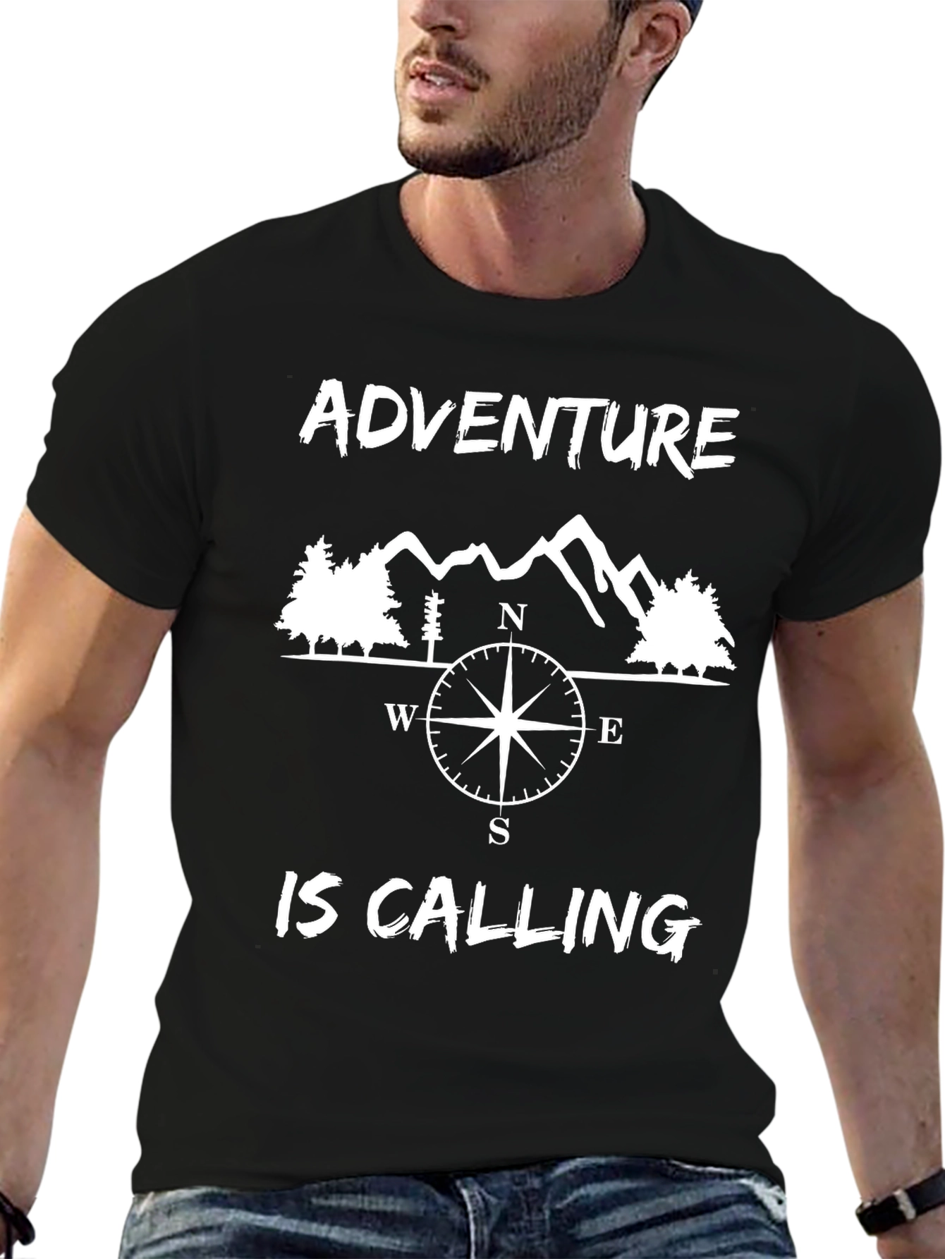 Adventure Is Calling Graphic T-Shirt