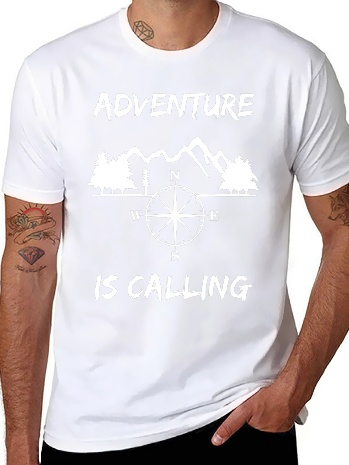 Adventure Is Calling Graphic T-Shirt
