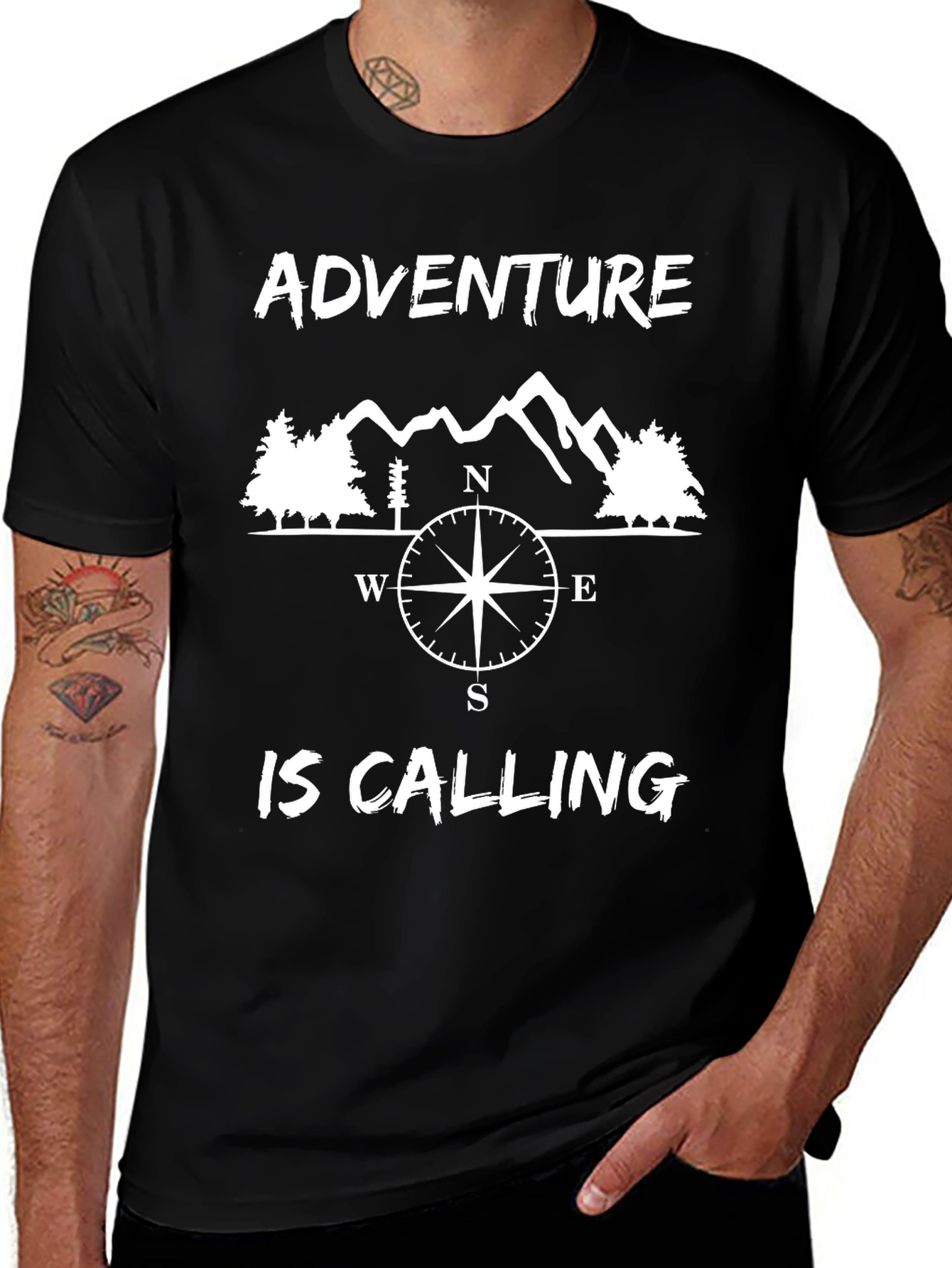 Adventure Is Calling Graphic T-Shirt