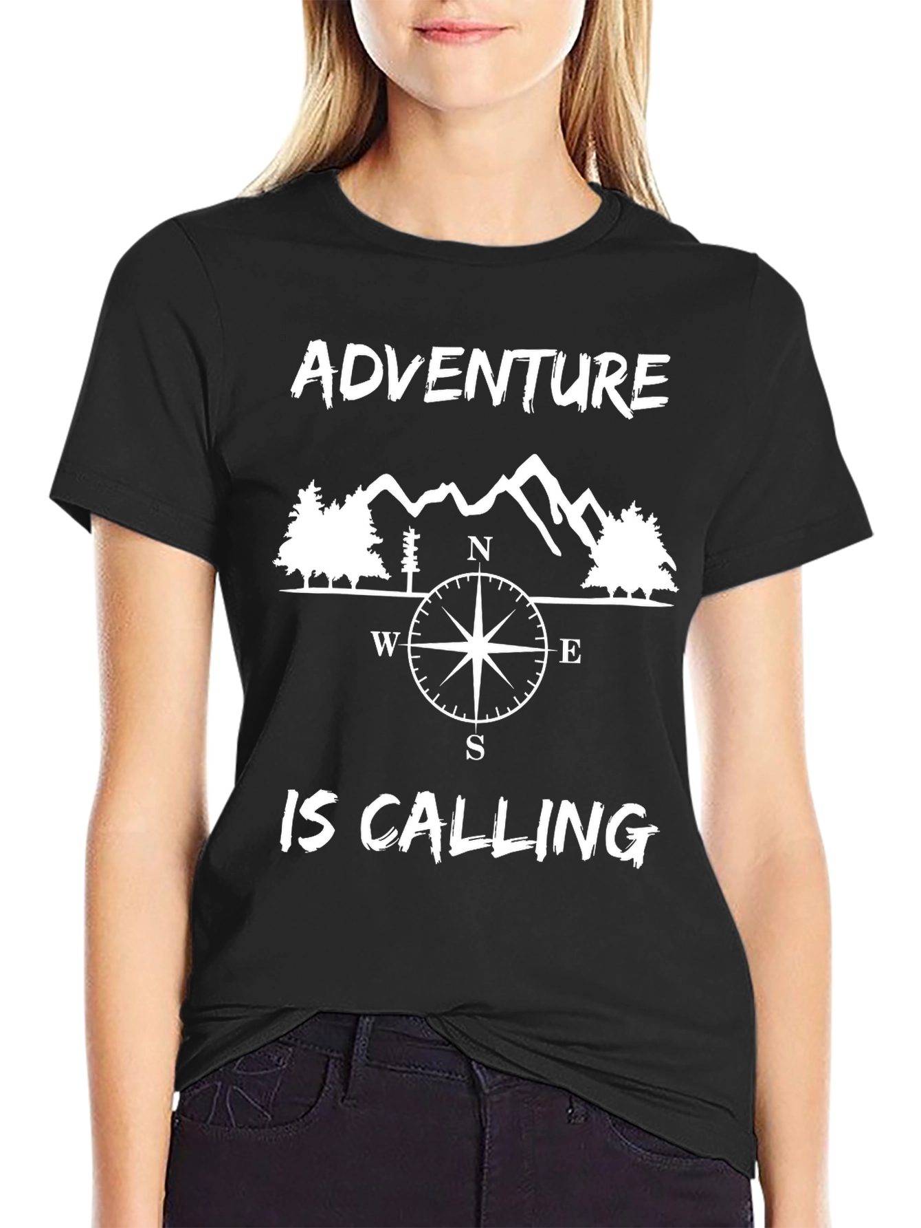 Adventure Is Calling Graphic T-Shirt