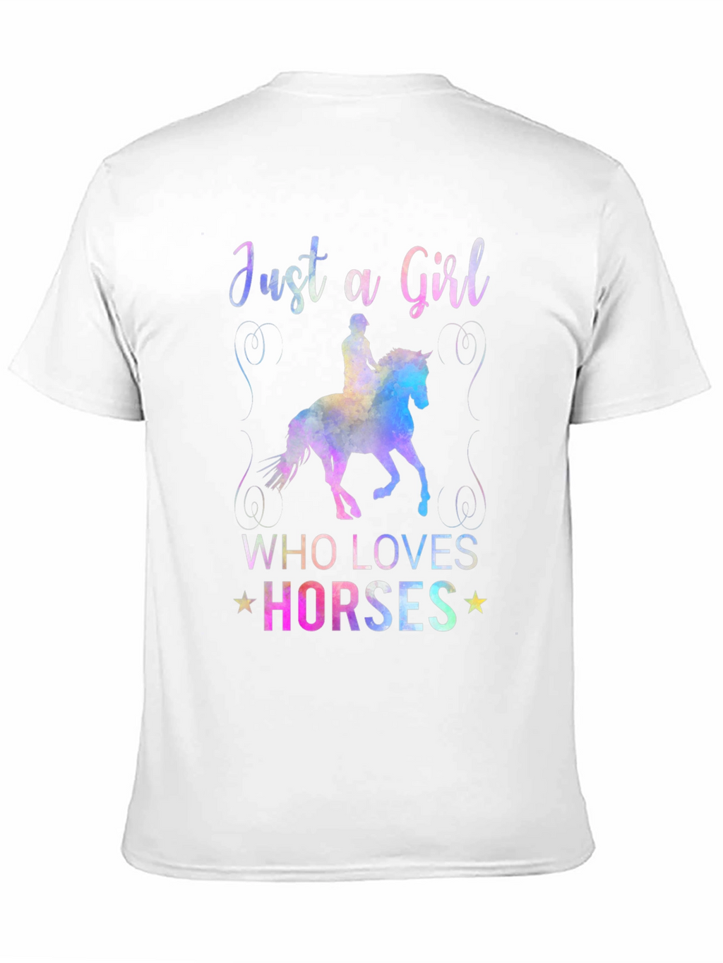 Just A Girl Who Loves Horses T-Shirt