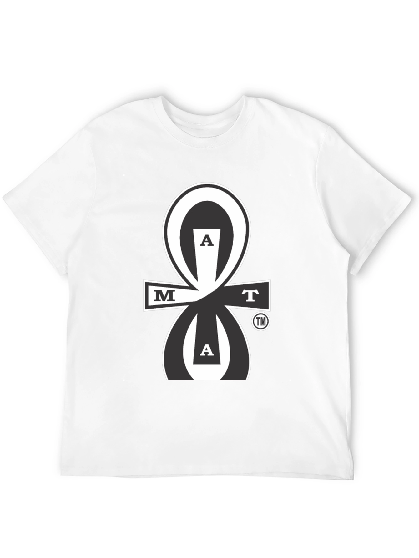 MAAT Black Graphic T-Shirt