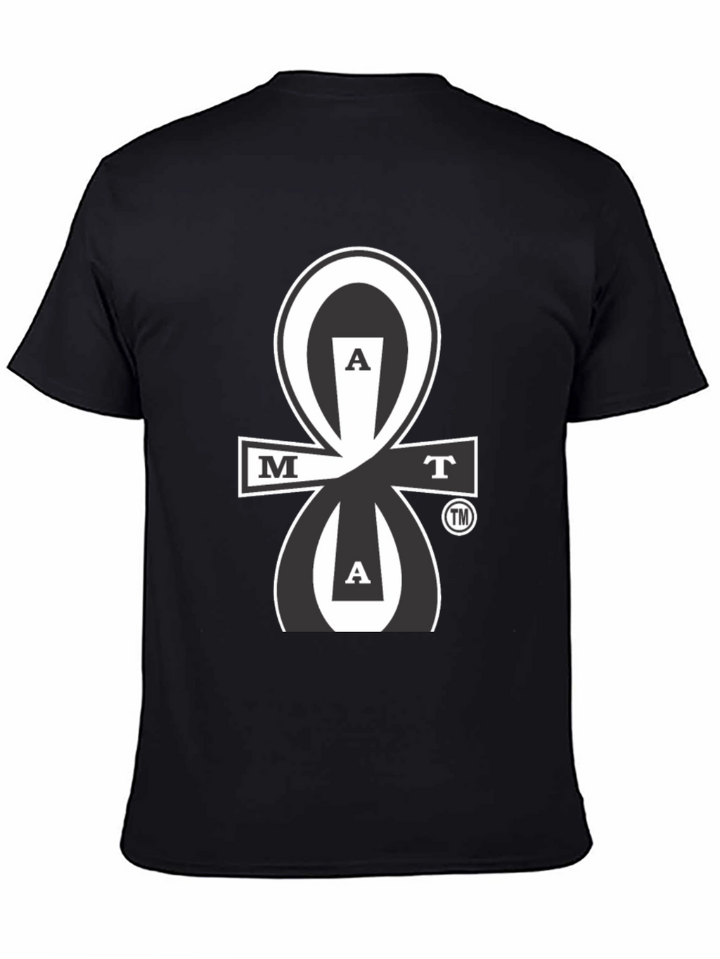 MAAT Black Graphic T-Shirt