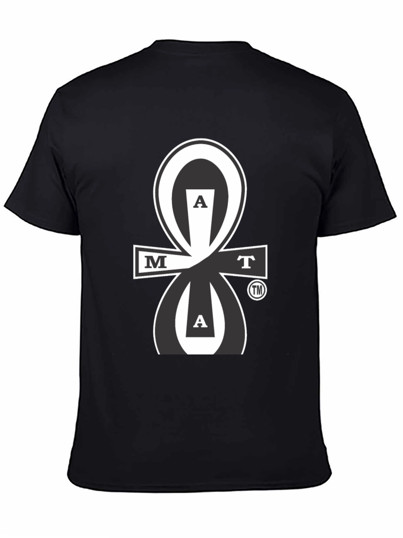 MAAT Black Graphic T-Shirt