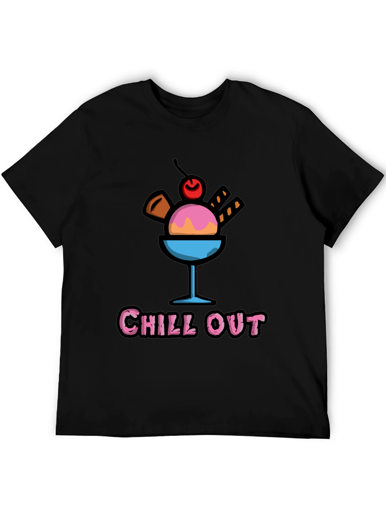 Chill Out Ice Cream Graphic Tee