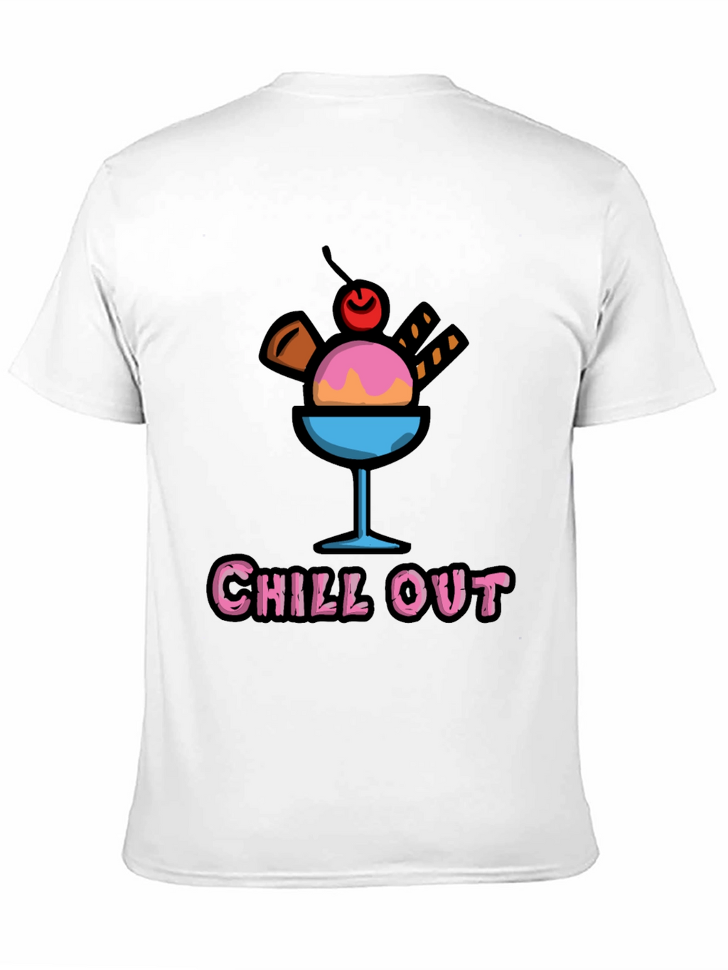 Chill Out Ice Cream Graphic Tee