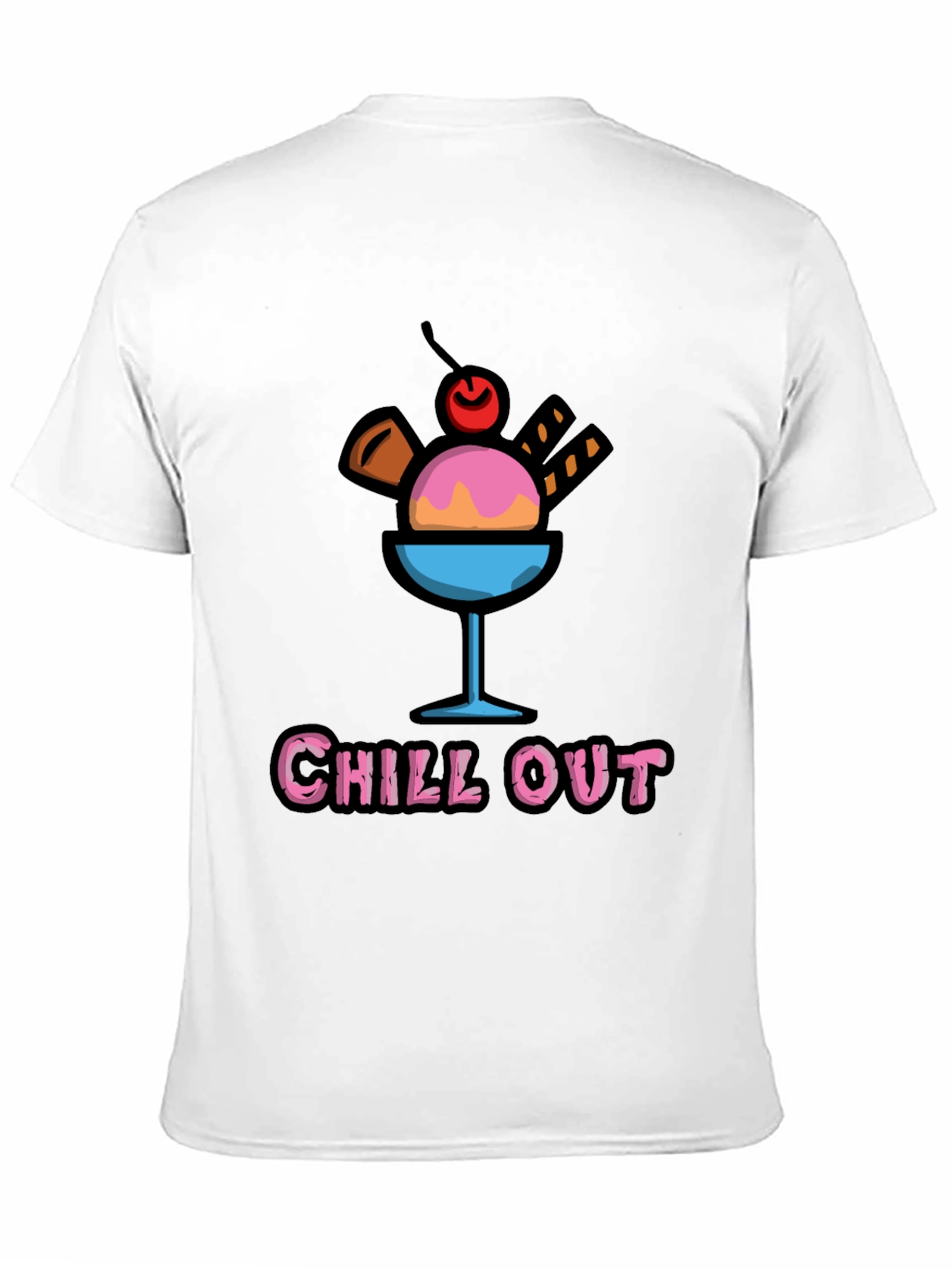 Chill Out Ice Cream Graphic Tee
