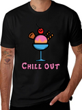 Chill Out Ice Cream Graphic Tee