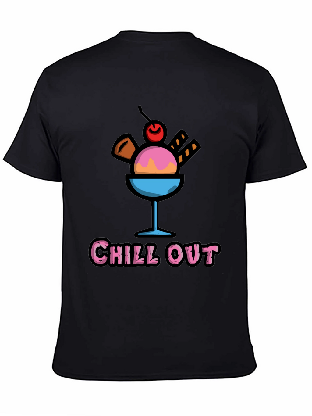 Chill Out Ice Cream Graphic Tee