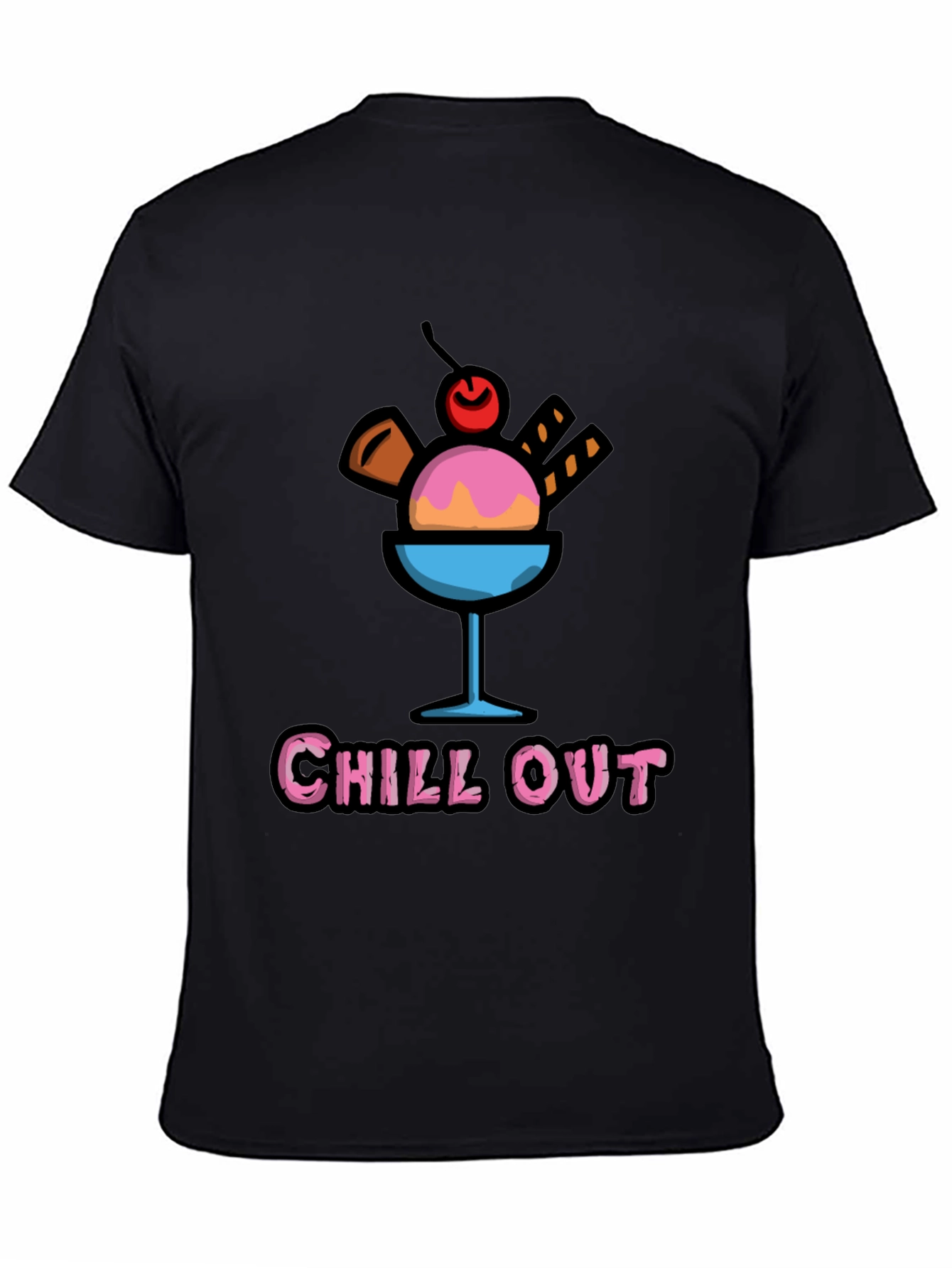 Chill Out Ice Cream Graphic Tee