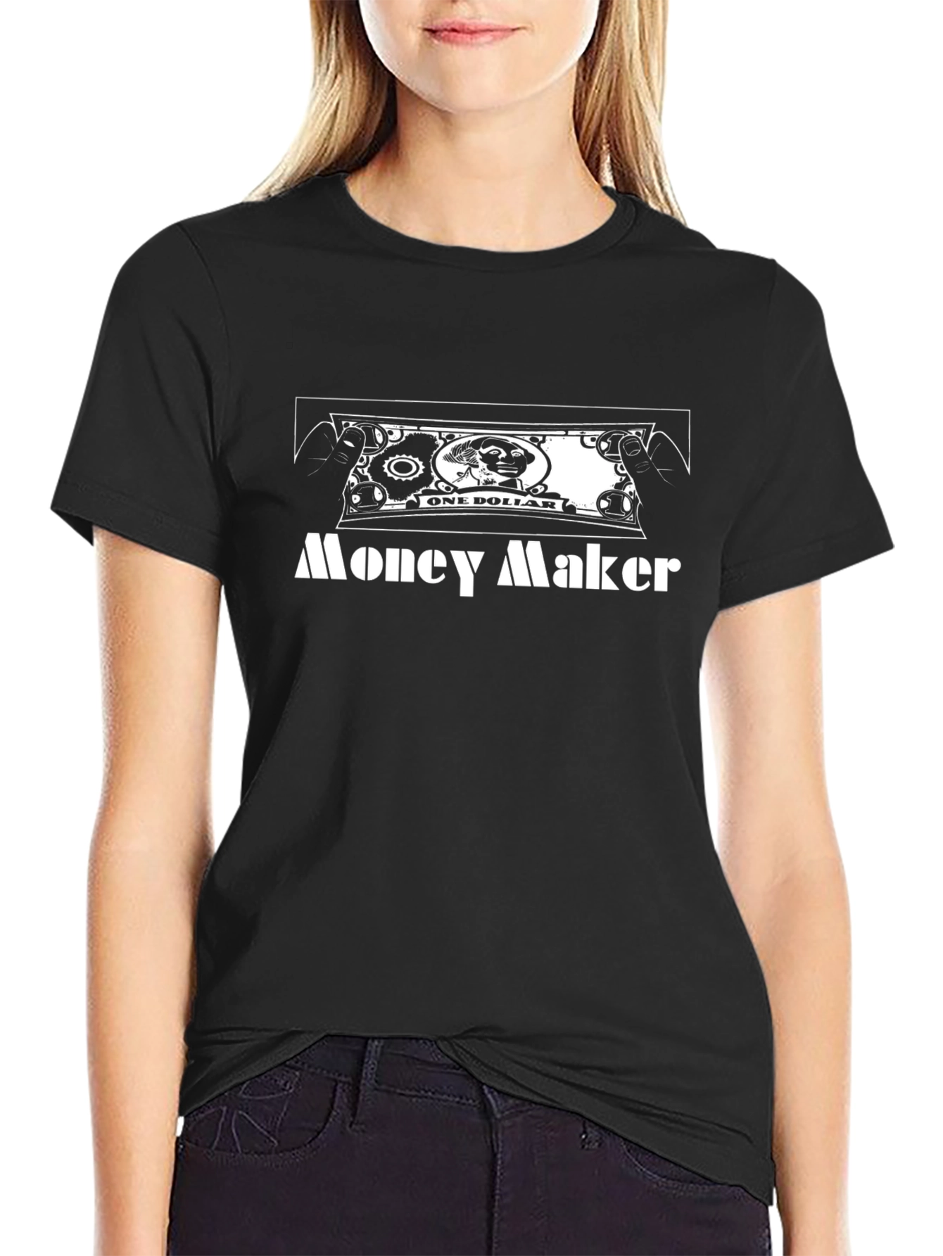 Money Maker Graphic T-Shirt - Unique Design