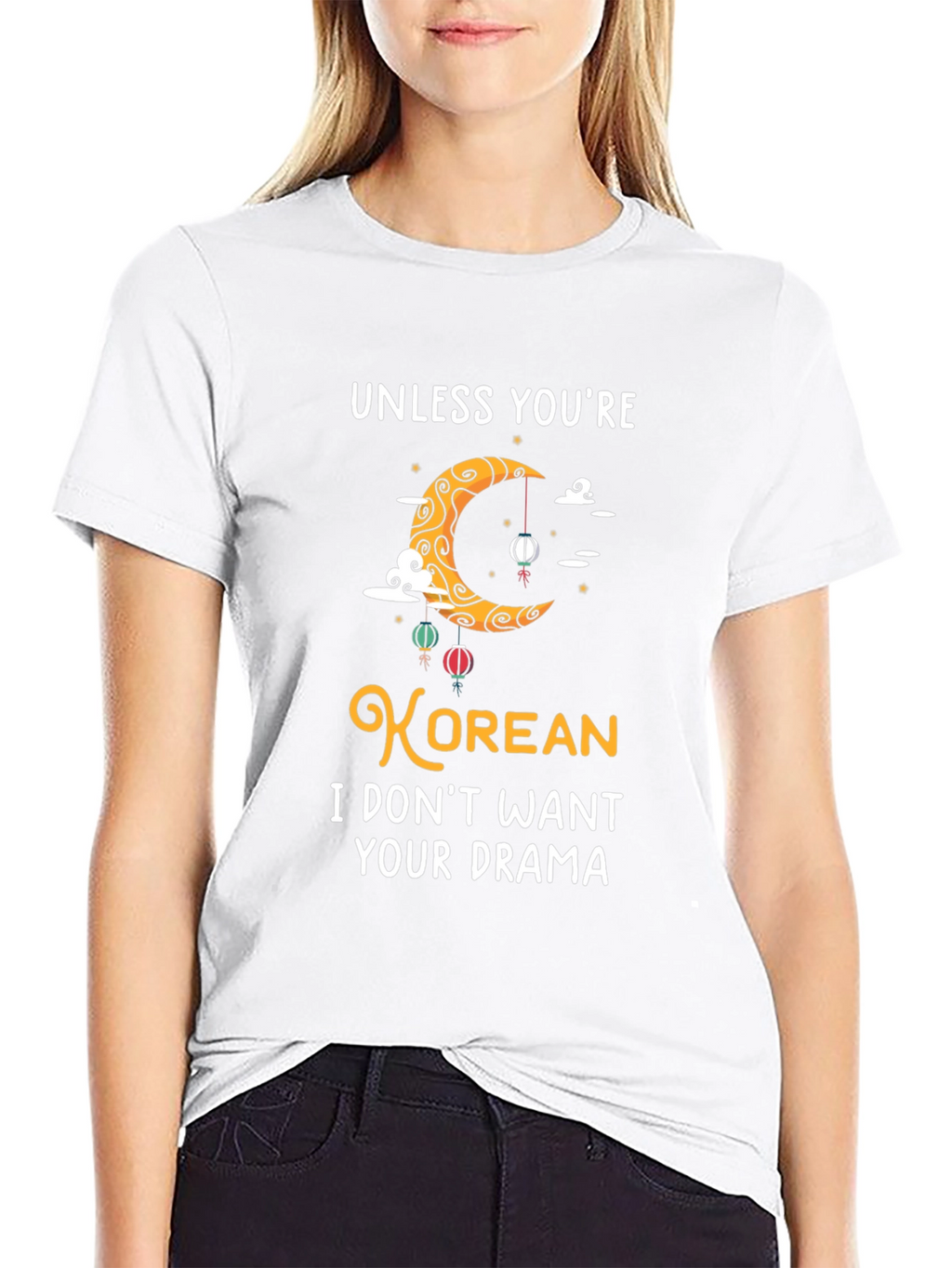 Unless Youre Korean Funny Graphic T-Shirt
