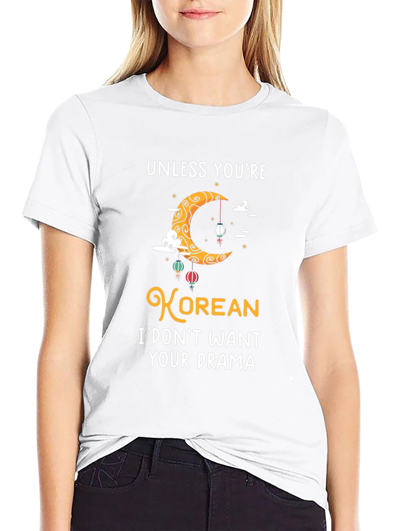 Unless Youre Korean Funny Graphic T-Shirt