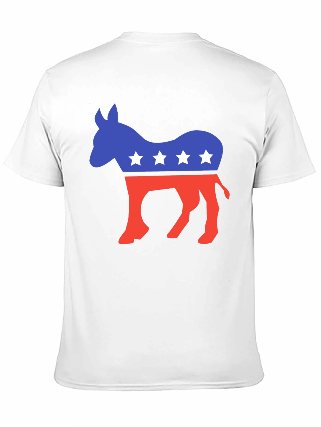 Democrat Donkey Graphic Tee - Black