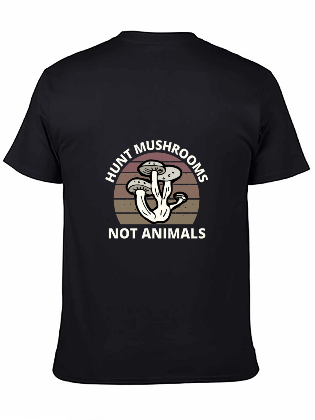 Hunt Mushrooms T-Shirt - Vegan Foraging Apparel