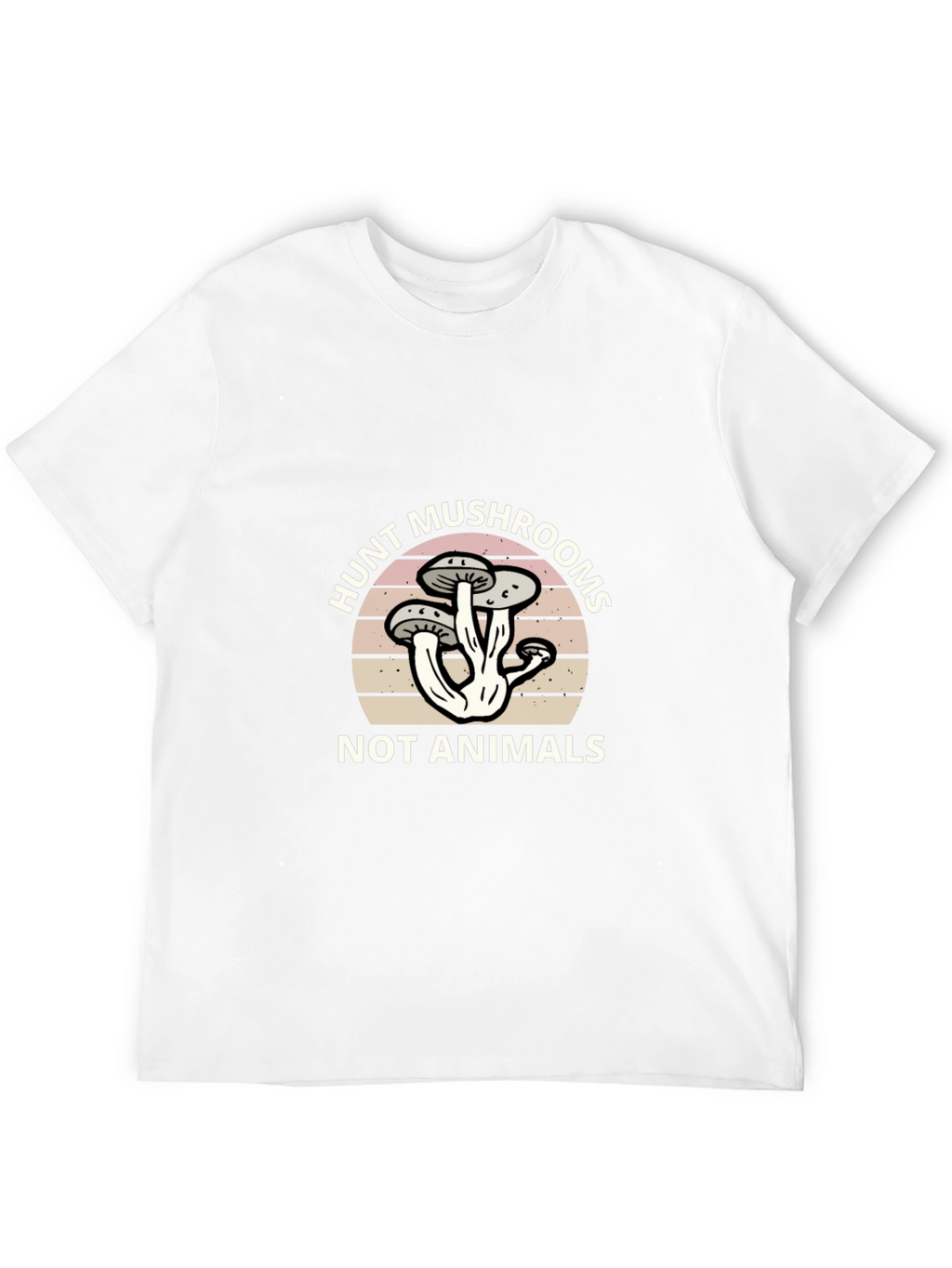 Hunt Mushrooms T-Shirt - Vegan Foraging Apparel