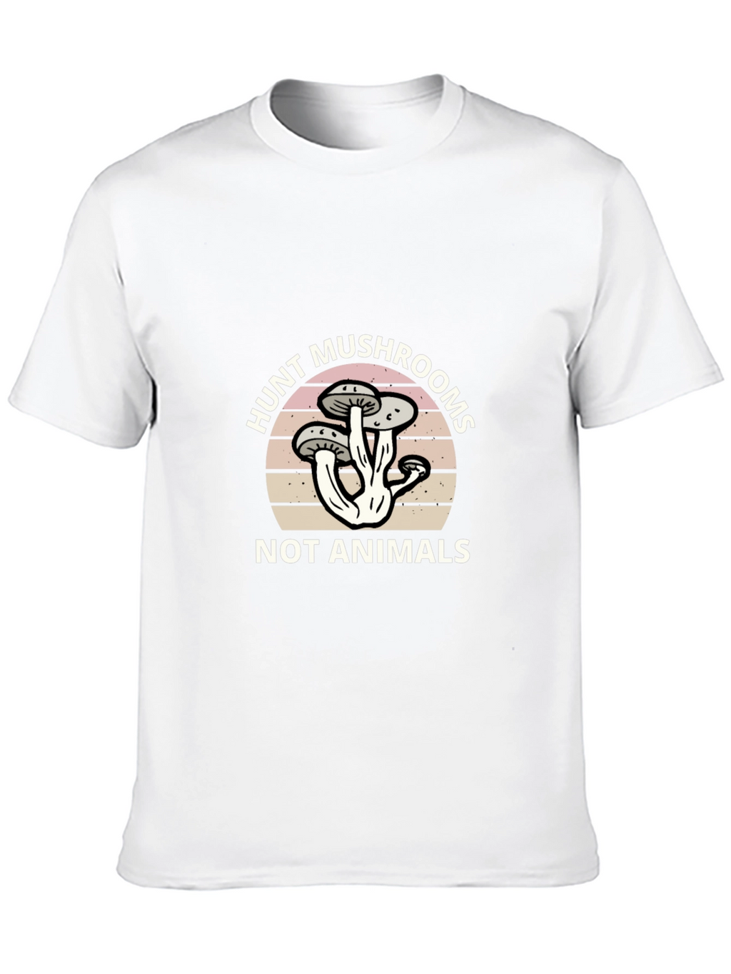 Hunt Mushrooms T-Shirt - Vegan Foraging Apparel