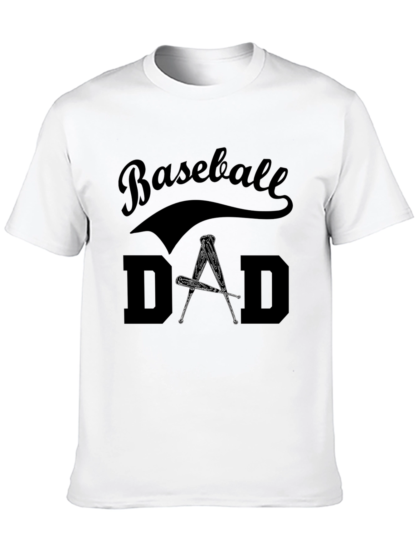 Baseball Dad Graphic T-Shirt - Perfect for Baseball Loving Dads