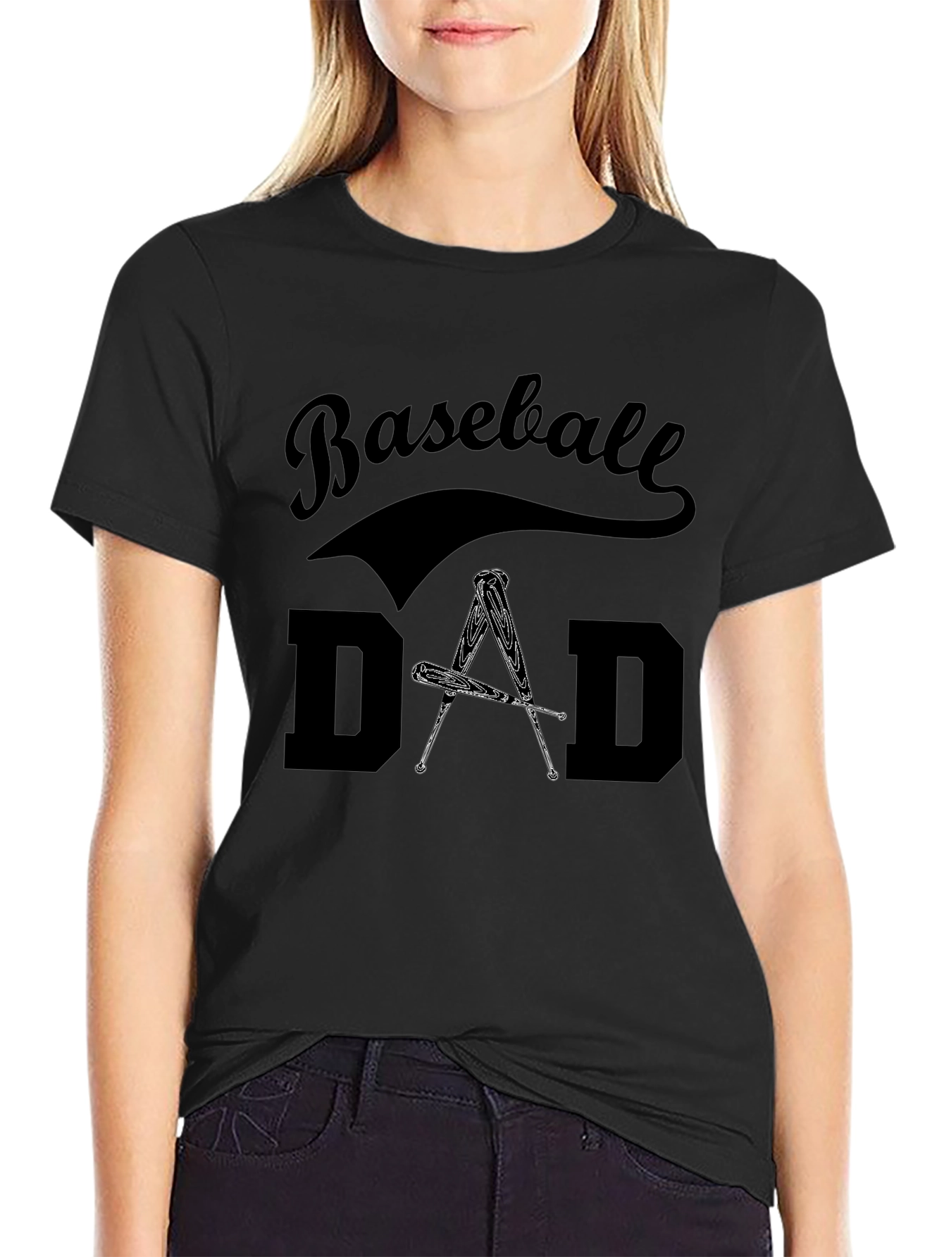Baseball Dad Graphic T-Shirt - Perfect for Baseball Loving Dads