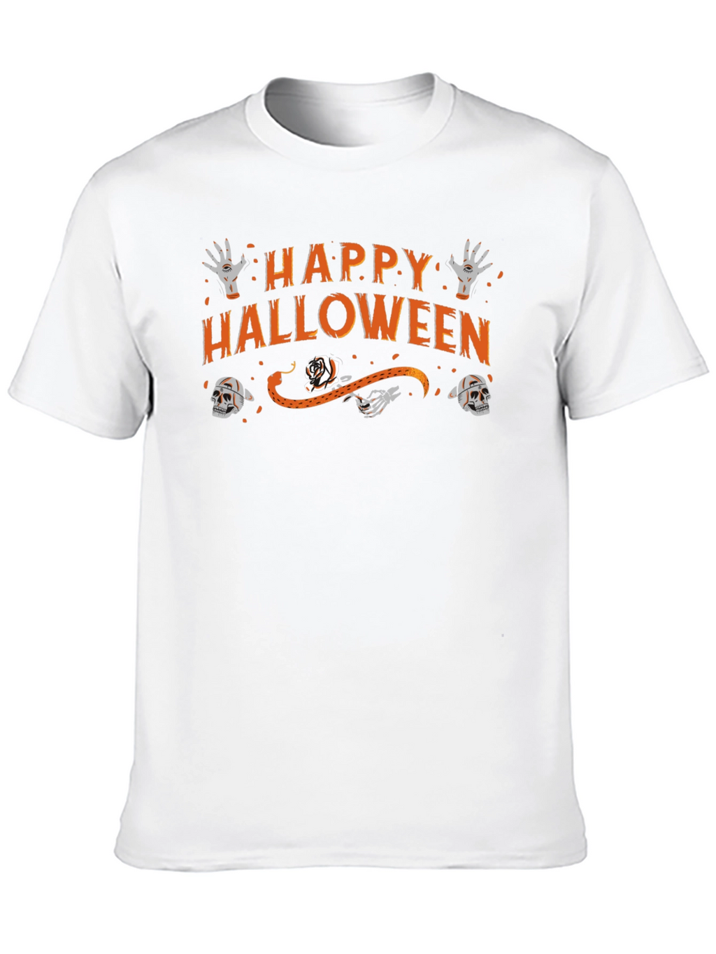 Happy Halloween Graphic Tee - Spooky Season Style