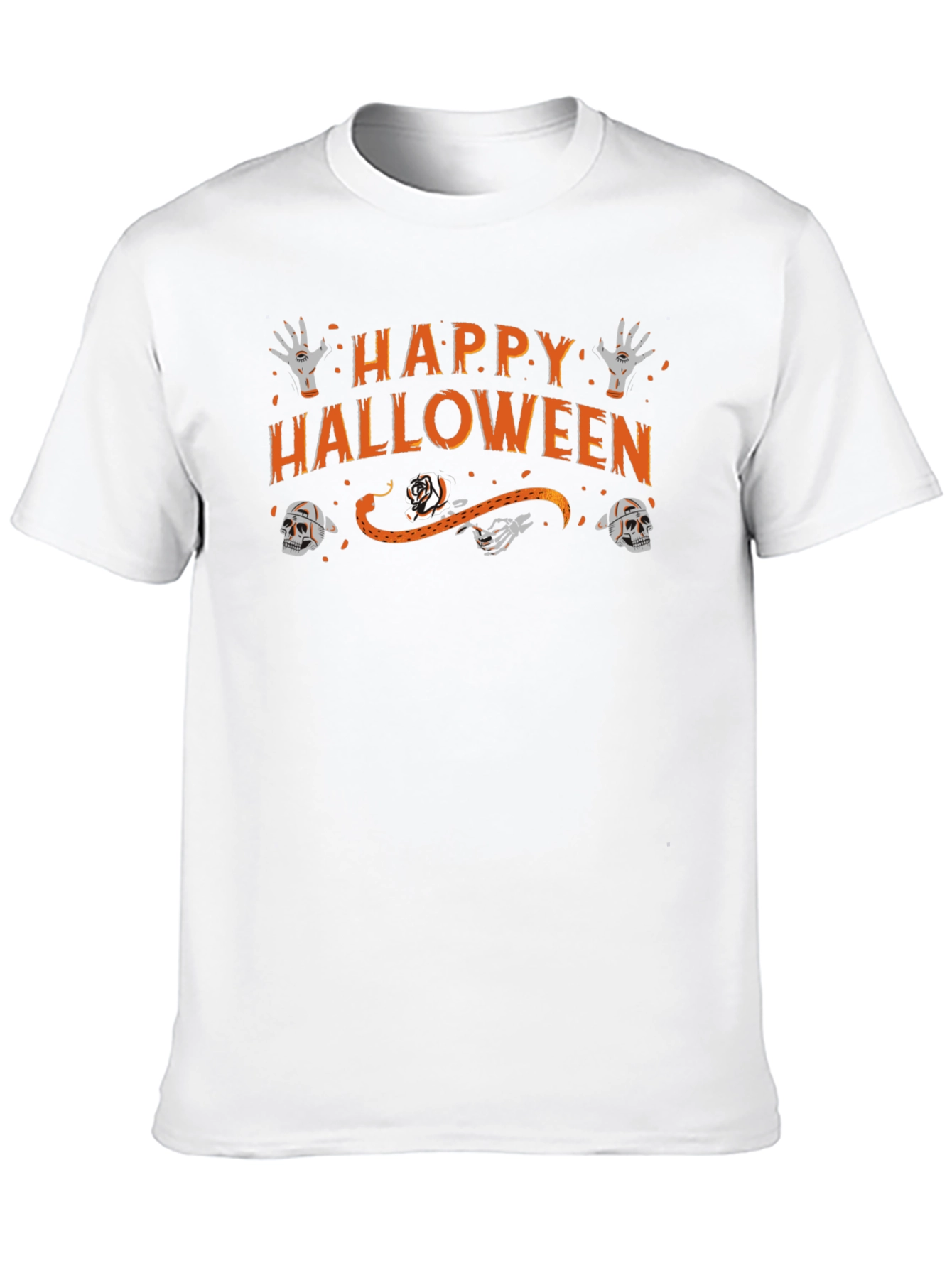 Happy Halloween Graphic Tee - Spooky Season Style